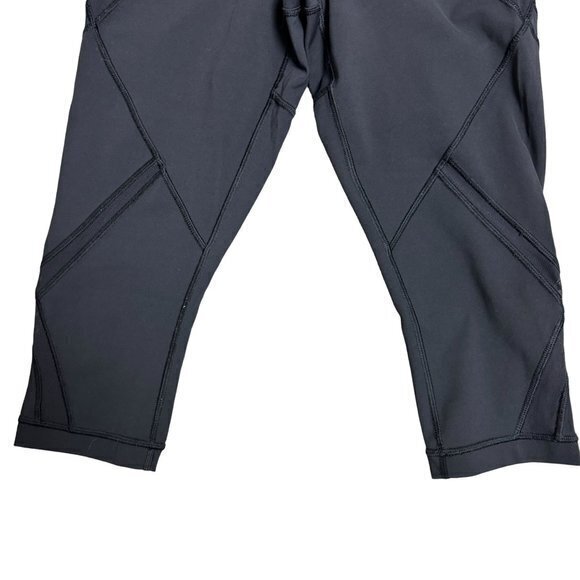 Lululemon Womens Size 4 Black‎ Casual Workout Capri Leggings - Picture 3 of 6